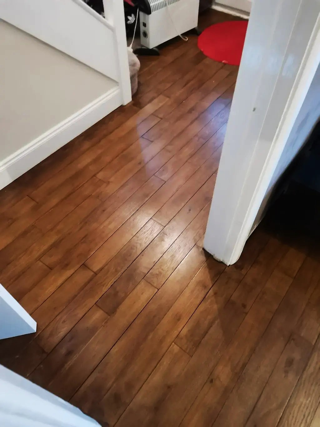 Engineered wood flooring installation in Slough